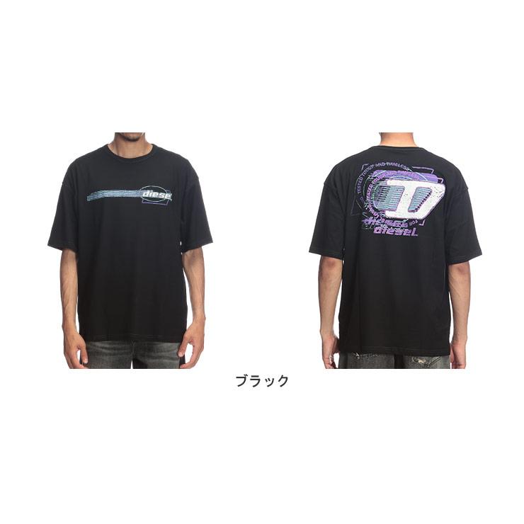DIESEL（ディーゼル） 半袖 Tシャツ メンズ デジタルプリント クルー
