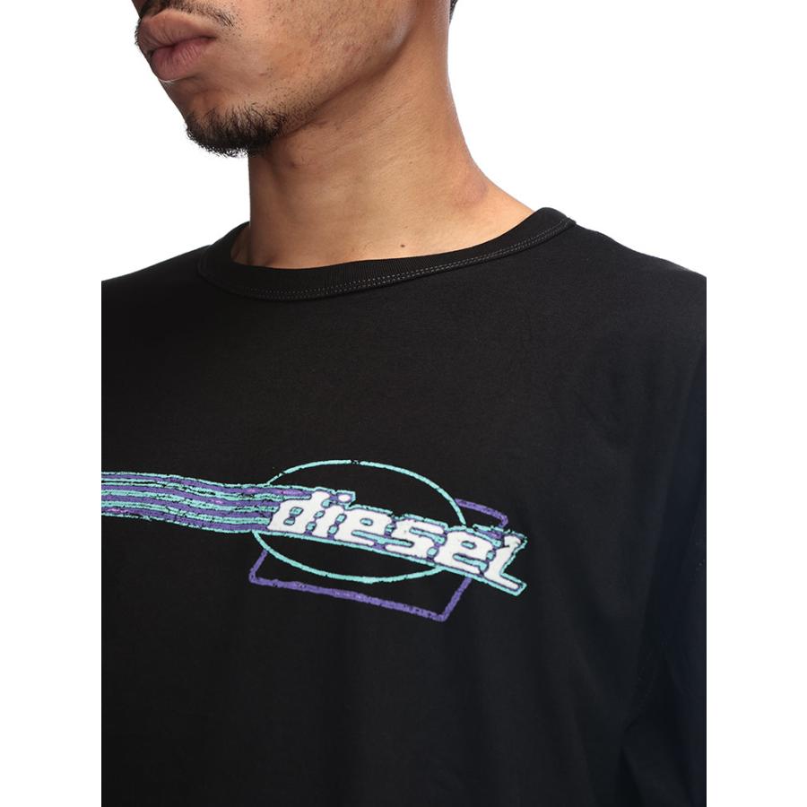 DIESEL（ディーゼル） 半袖 Tシャツ メンズ デジタルプリント クルー