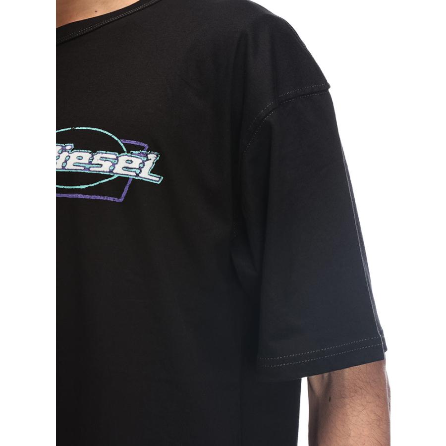 DIESEL（ディーゼル） 半袖 Tシャツ メンズ デジタルプリント クルー