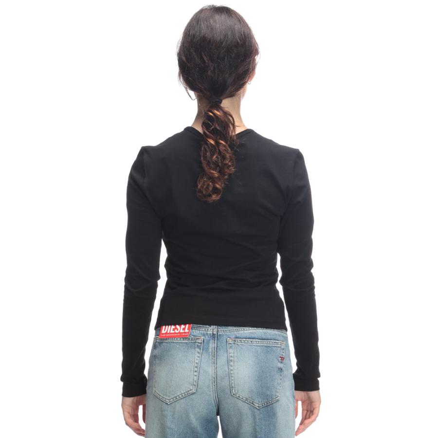 DIESEL（ディーゼル） オーバルD クルーネック 長袖 Tシャツ