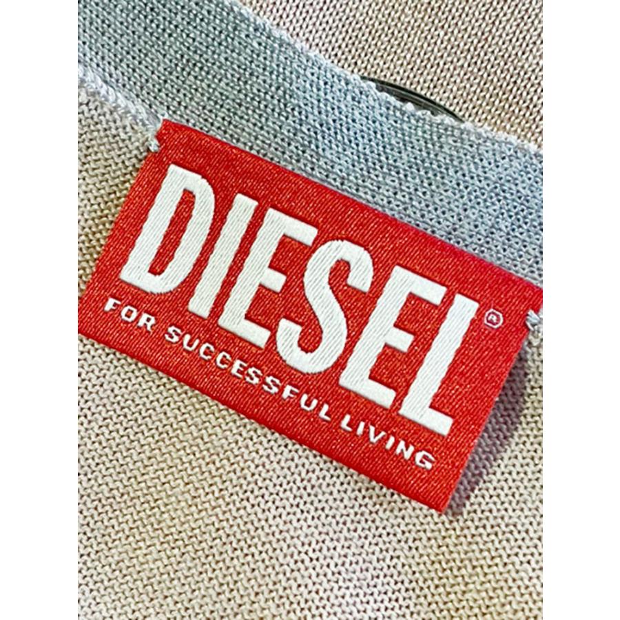 DIESEL（ディーゼル） ダブルダイカラー Vネック カーディガン