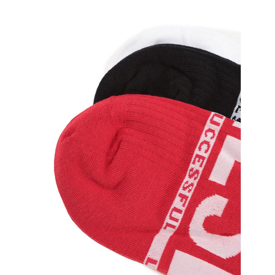 DIESEL（ディーゼル） メンズ スニーカーソックス 3足セット