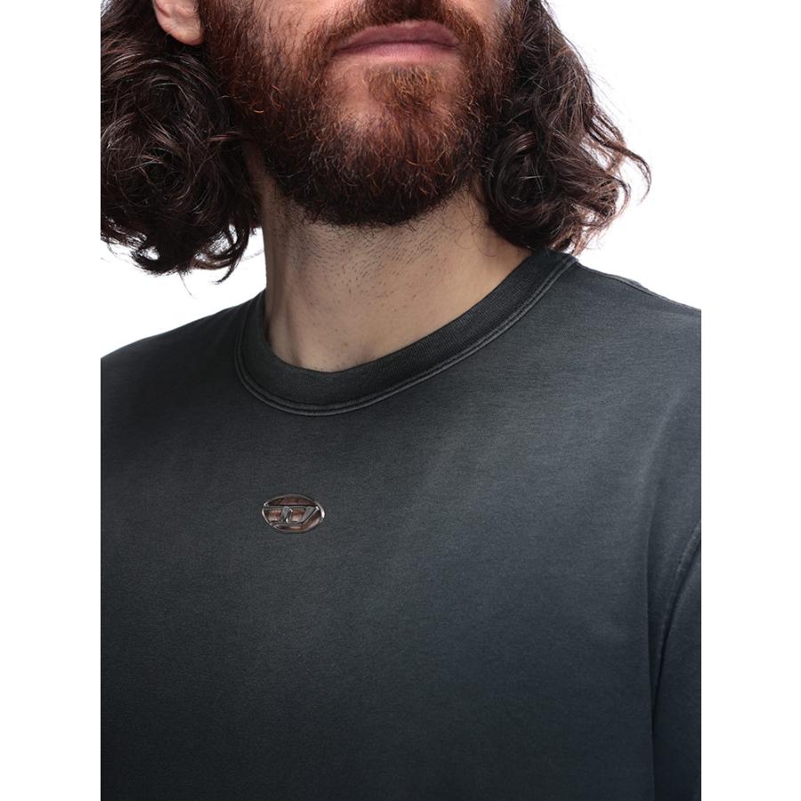 DIESEL（ディーゼル） Tシャツ メンズ メタルオーバルD ランダム