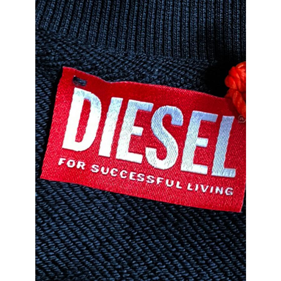 DIESEL（ディーゼル） メンズ オーバルDメタルロゴ ジップアップ