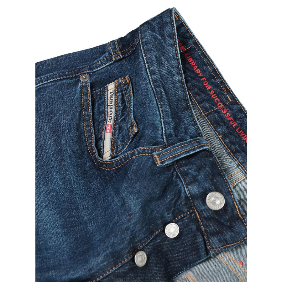 DIESEL（ディーゼル） メンズ ボタンフライ リラックスフィット デニム