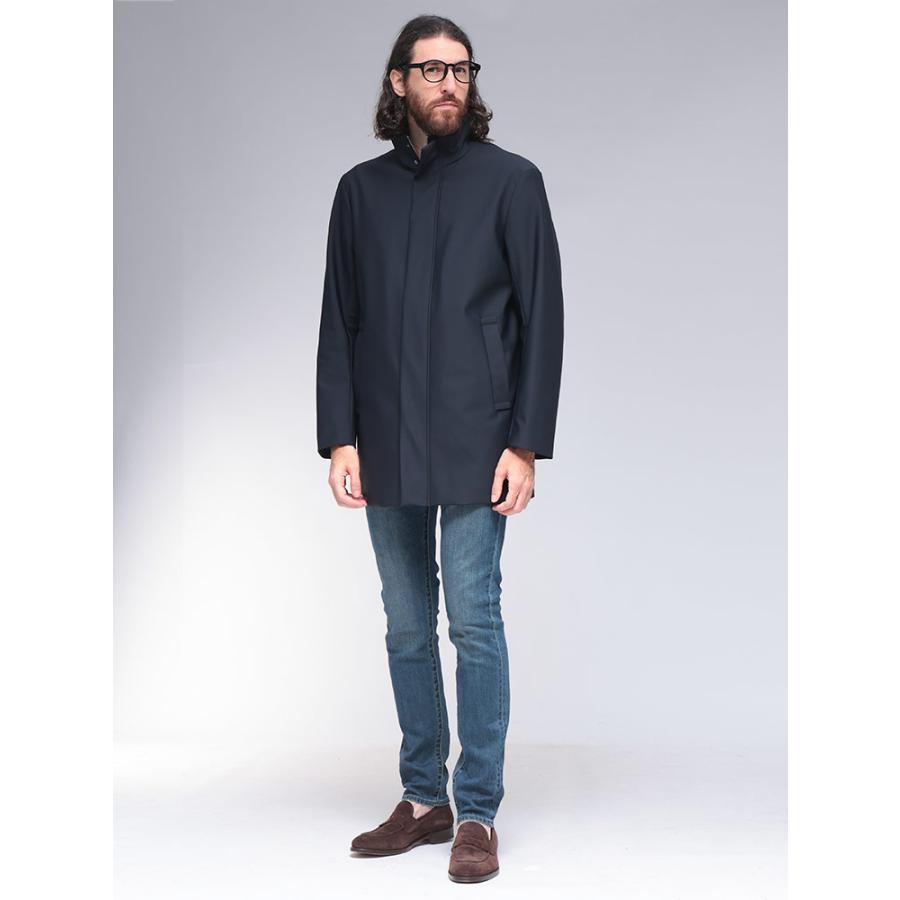 エンポリオアルマーニ  メンズ EMPORIO ARMANI スタンドカラー ハーフコート 防風 体温調整 EA8N1L811NAZAZの画像