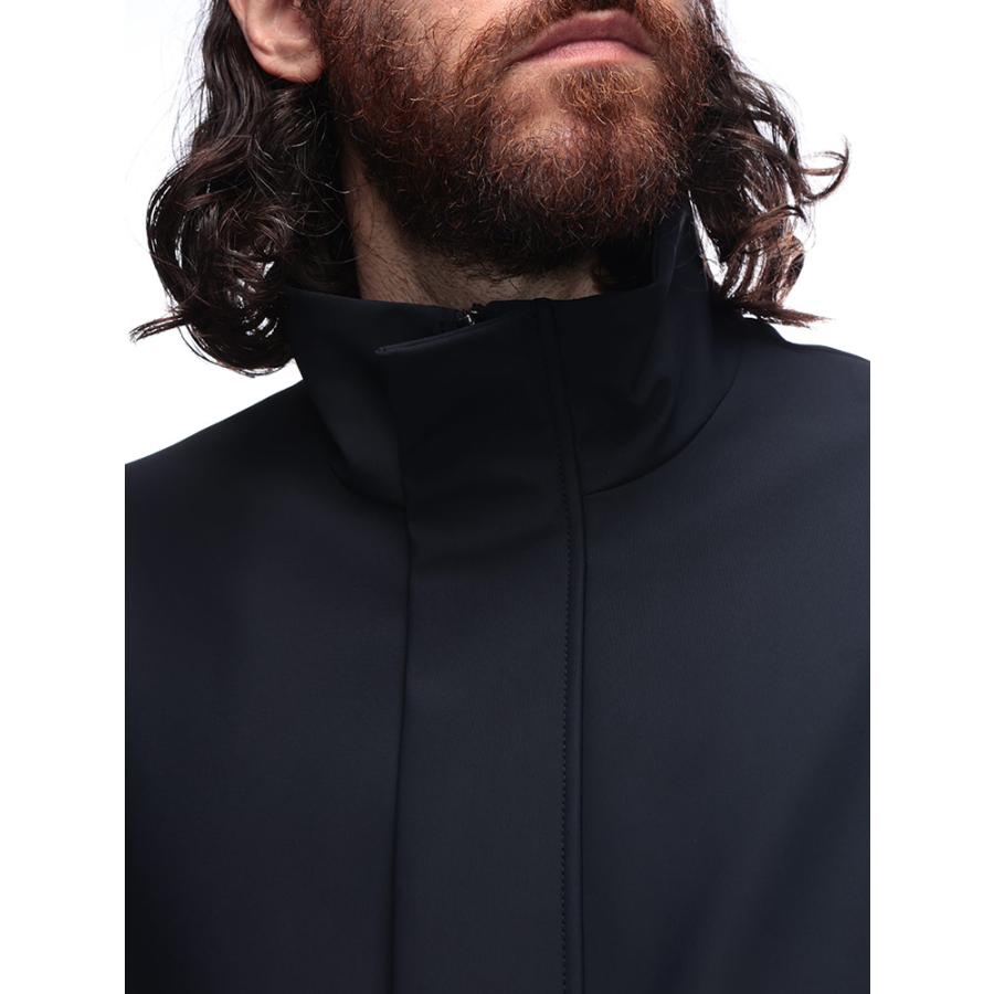 エンポリオアルマーニ  メンズ EMPORIO ARMANI スタンドカラー ハーフコート 防風 体温調整 EA8N1L811NAZAZの画像