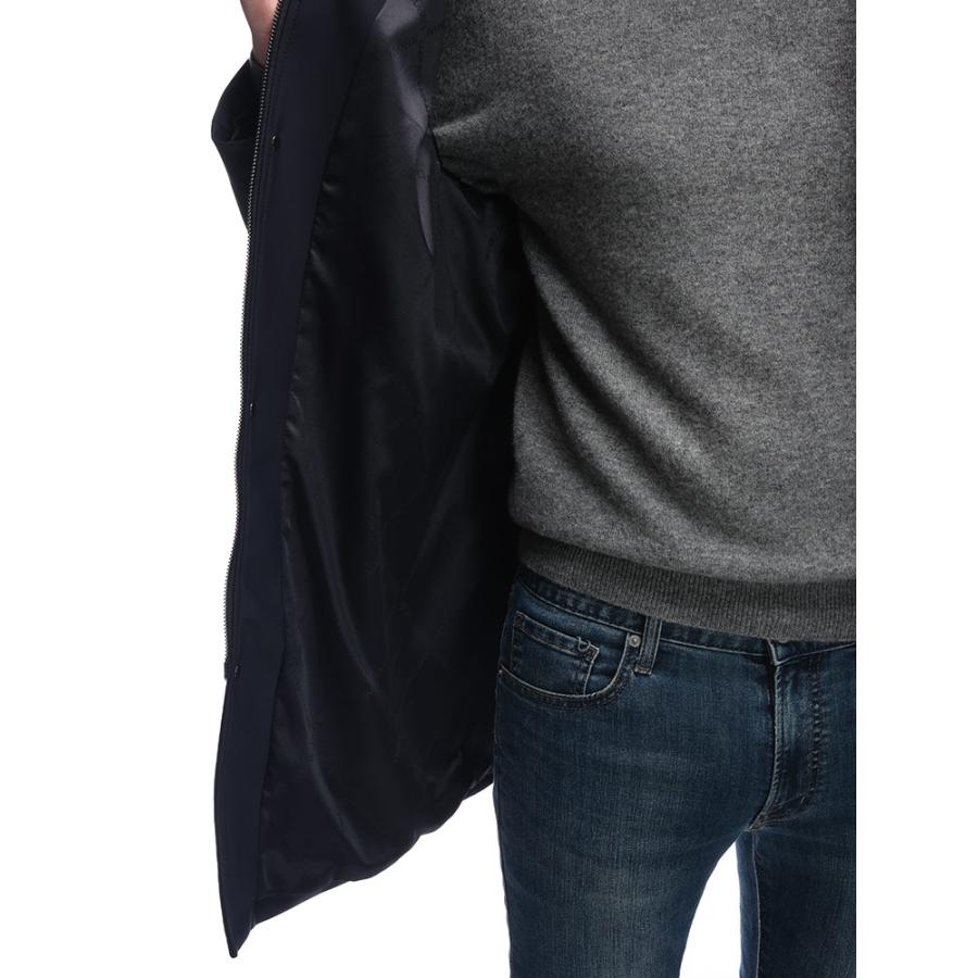 エンポリオアルマーニ  メンズ EMPORIO ARMANI スタンドカラー ハーフコート 防風 体温調整 EA8N1L811NAZAZの画像