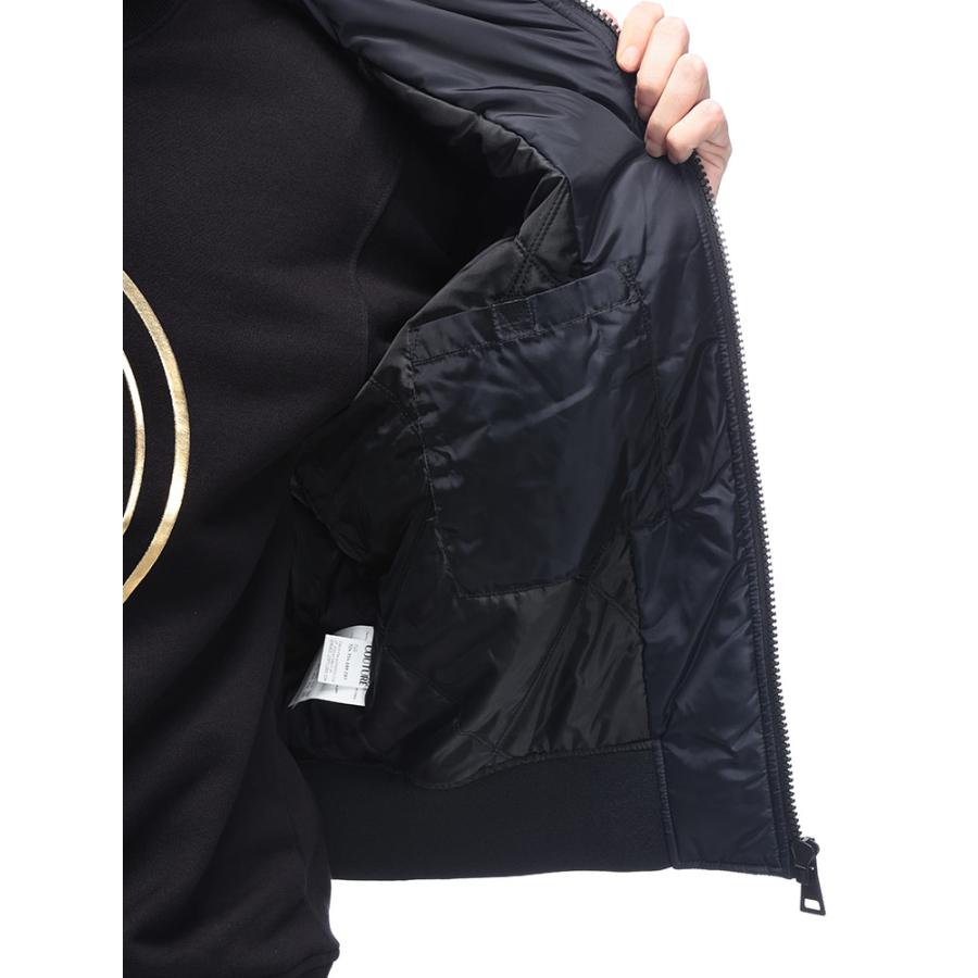 【希少】ヴェルサーチ ジーンズ ブルゾン ナイロン 背面 ビッグロゴ ブラック VERSACE JEANS COUTURE ヴェルサーチェ ジーンズ クチュール