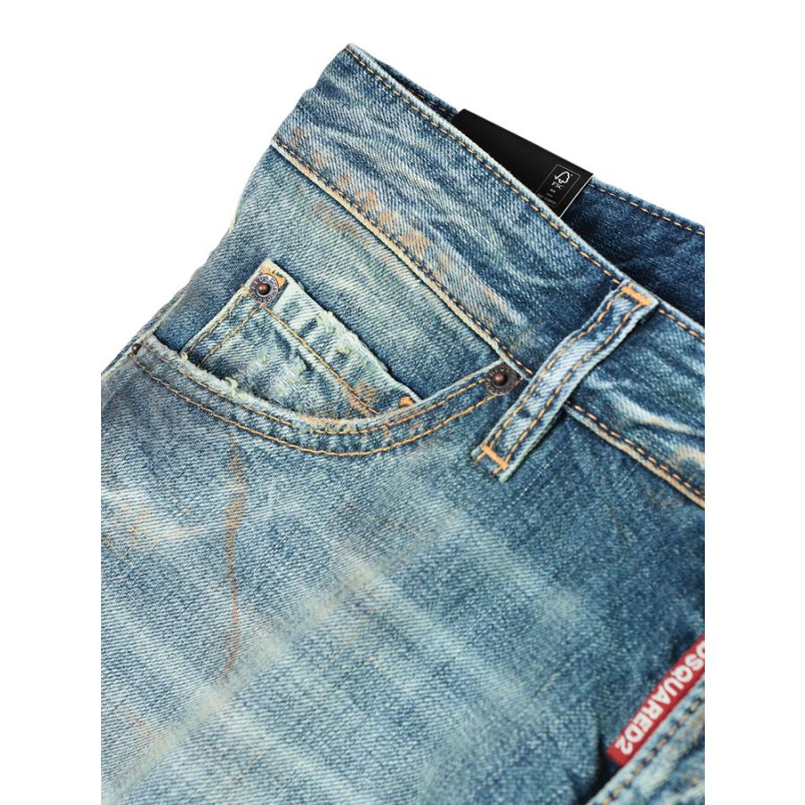 ディースクエアード メンズ DSQUARED2 ダメージデニムパンツ ジーンズ COOL GUY D2LB1757D30011の画像