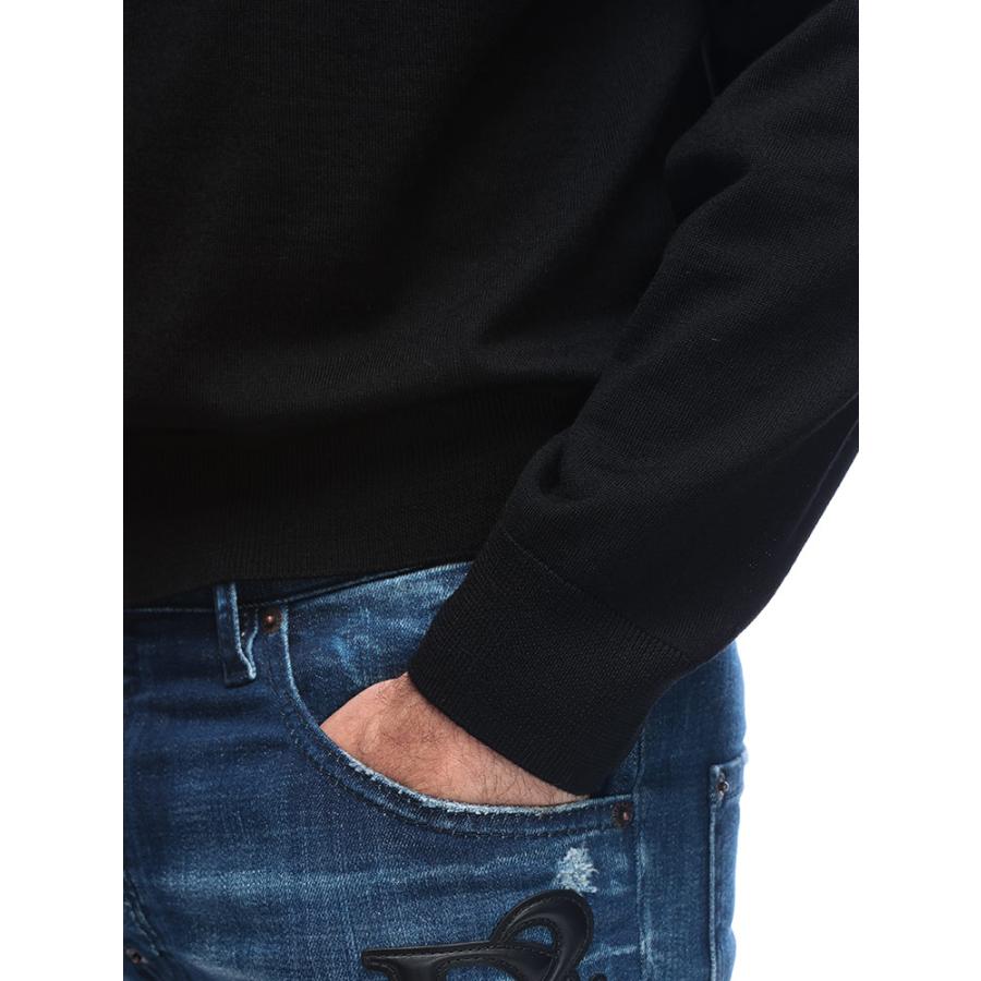 EMPORIO ARMANI エンポリオアルマーニ メンズ レタリックロゴ ニット