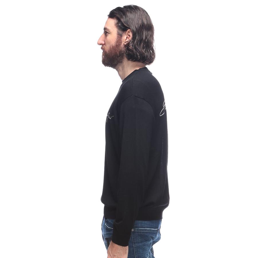 EMPORIO ARMANI エンポリオアルマーニ メンズ レタリックロゴ ニット