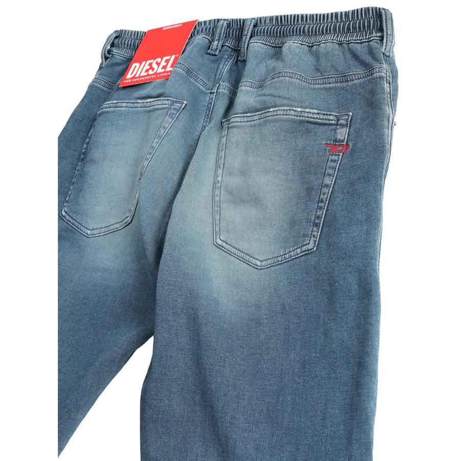 DIESEL（ディーゼル） メンズ ストレッチ ダメージ加工 ジップフライ