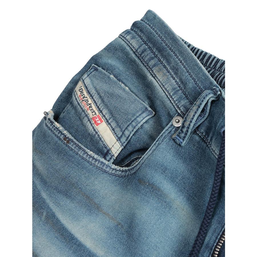 DIESEL（ディーゼル） メンズ ストレッチ ダメージ加工 ジップフライ