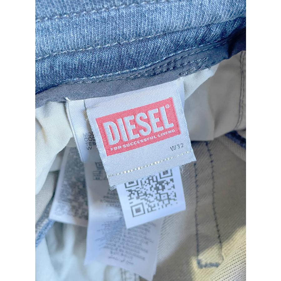 ディーゼル メンズ DIESEL ストレッチ ダメージ加工 ジップフライ JOGGジーンズ デニム KROOLEY-B DSA14847068RYの画像