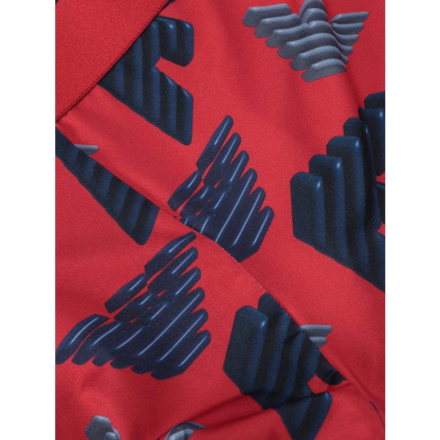 EMPORIO ARMANI エンポリオアルマーニ メンズ 総ロゴ 前閉じ ボクサー