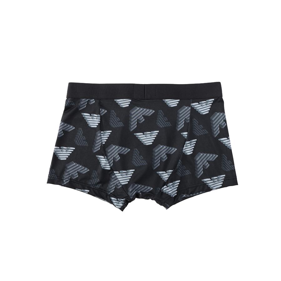 EMPORIO ARMANI エンポリオアルマーニ メンズ 総ロゴ 前閉じ ボクサー