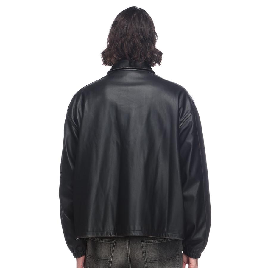 DS AUTOMOBILES メンズ ジャケット DIESEL（ディーゼル） ブルゾン アウター メンズ 合成皮革 フルジップ