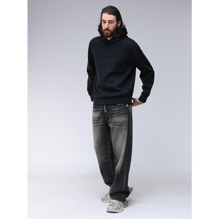 EMPORIO ARMANI エンポリオアルマーニ スワロフスキー ロゴ プル