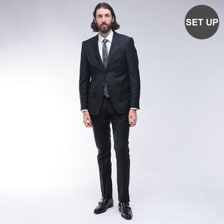 極美品✨エンポリオアルマーニ VINCENT LINE スーツ 黒 52サイズ undefined