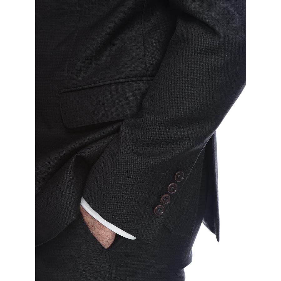 エンポリオアルマーニ EMPORIO ARMANI マイクロジャガード シングル ノータック スーツ EAEM197316854 メンズの画像