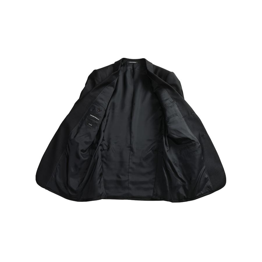 エンポリオアルマーニ EMPORIO ARMANI マイクロジャガード シングル ノータック スーツ EAEM197316854 メンズの画像