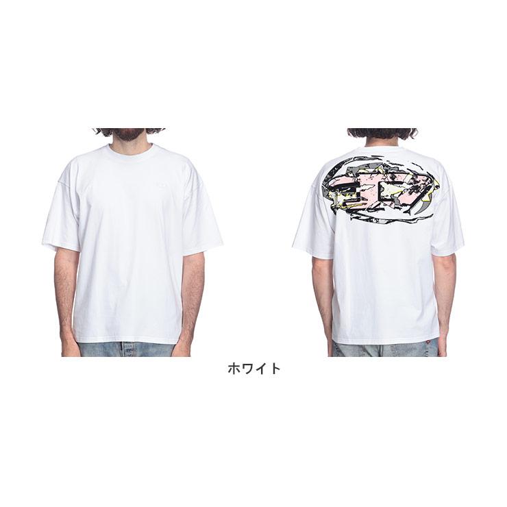 DIESEL（ディーゼル） Tシャツ メンズ バックプリント クルーネック