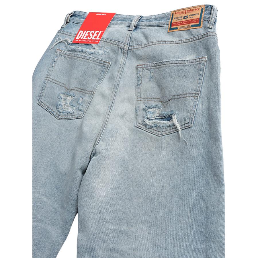 DIESEL（ディーゼル） レディース デニム パンツ ダメージ加工 ボタン