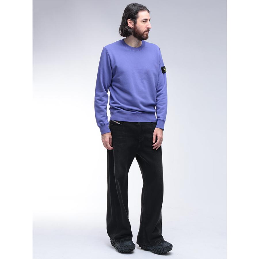 DIESEL（ディーゼル） メンズ ボタンフライ ワイド ジーンズ デニム D