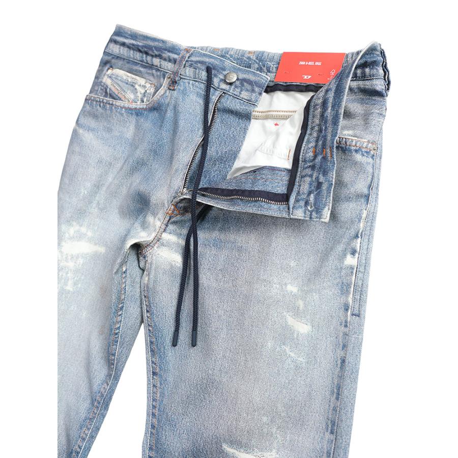 ‼️最終値下‼️DIESEL デニムシースルートップス DIESEL JoggJeans トラックデニム D-MARTIANS-NE A03924 翌日着
