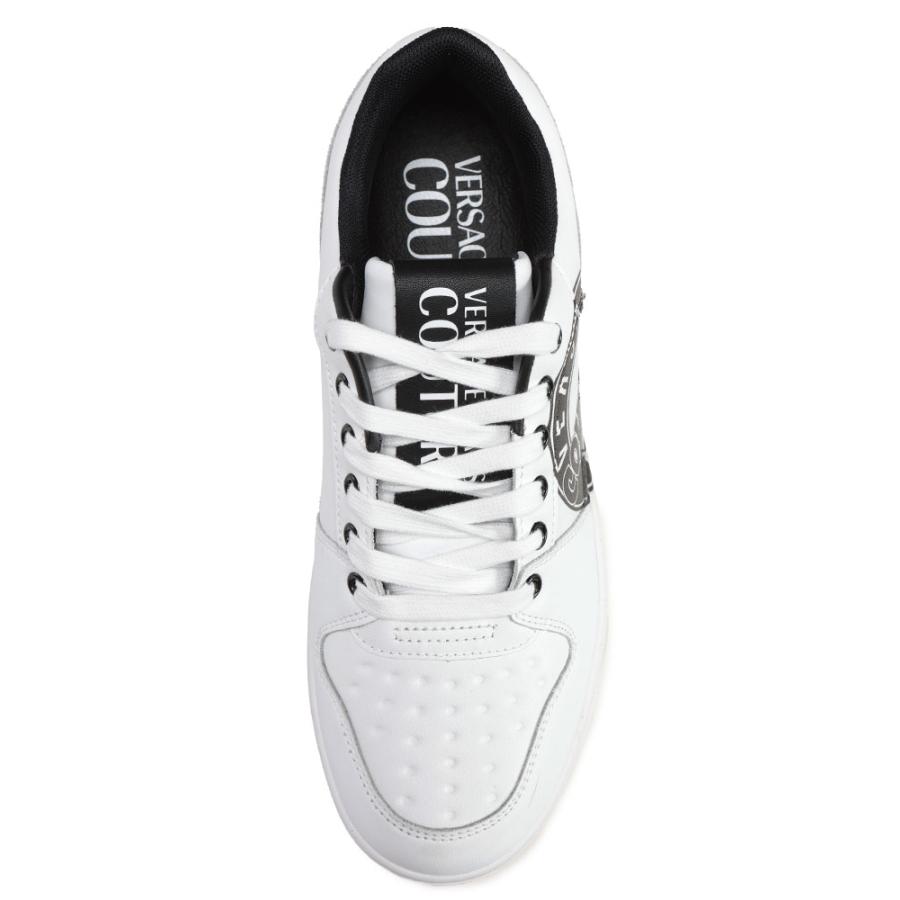 ヴェルサーチェ ジーンズ クチュール スニーカー VERSACE JEANS COUTURE サークルロゴ レースアップ スニーカー VC79YA3SJ1 メンズの画像