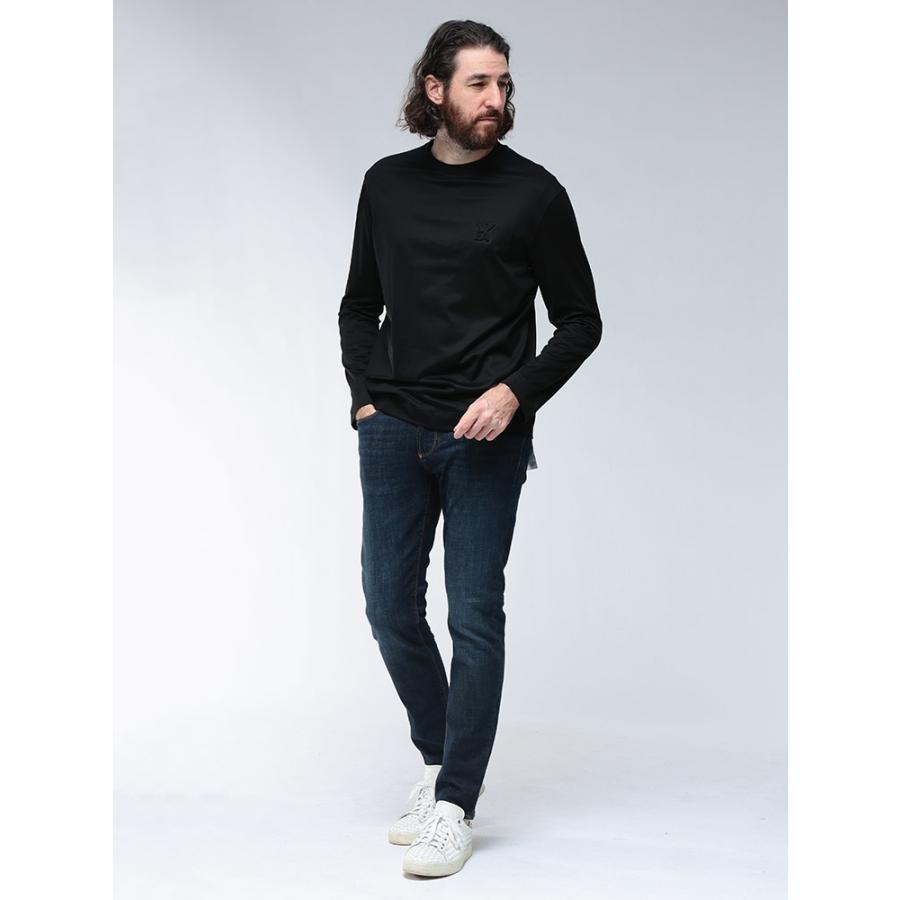 EMPORIO ARMANI ダークブルースリムフィットデニム EMPORIO ARMANI 