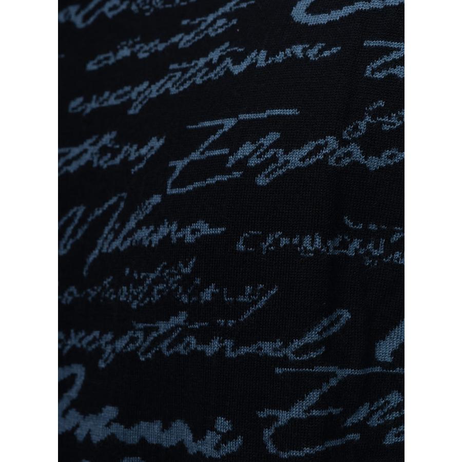 EMPORIO ARMANI エンポリオアルマーニ ニット トップス 総柄 オール 