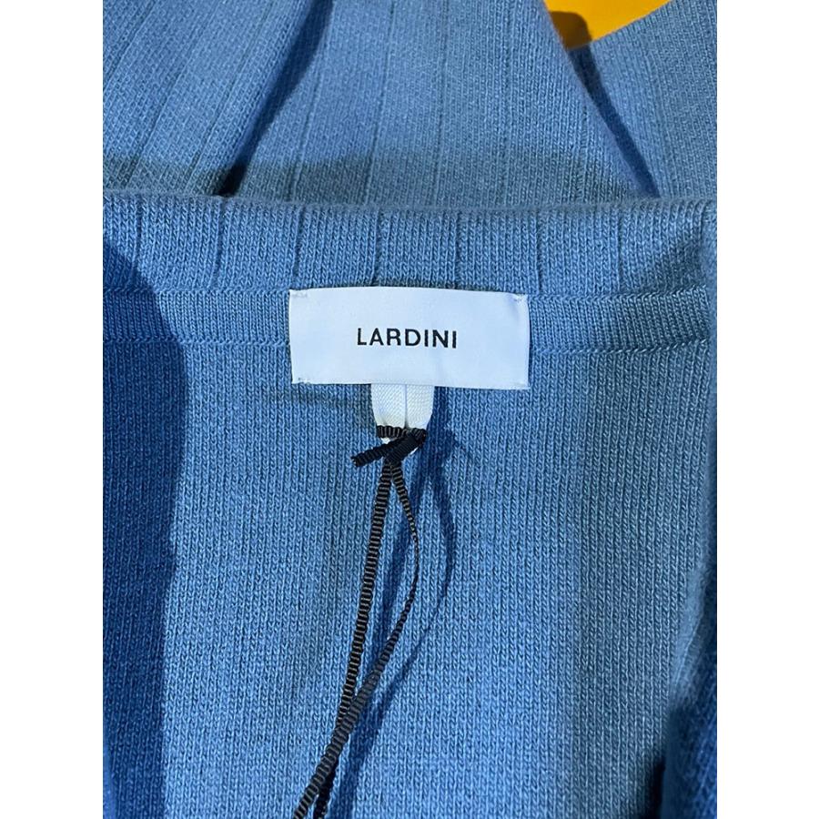 ラルディーニ メンズ LARDINI カジュアルジャケット ウール カシミヤ ストライプ ニットジャケット LDLJM5665004の画像