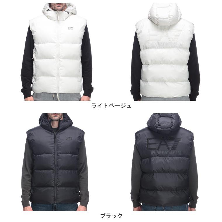 EA7 エンポリオアルマーニ ベスト アウター EMPORIO ARMANI バックロゴ