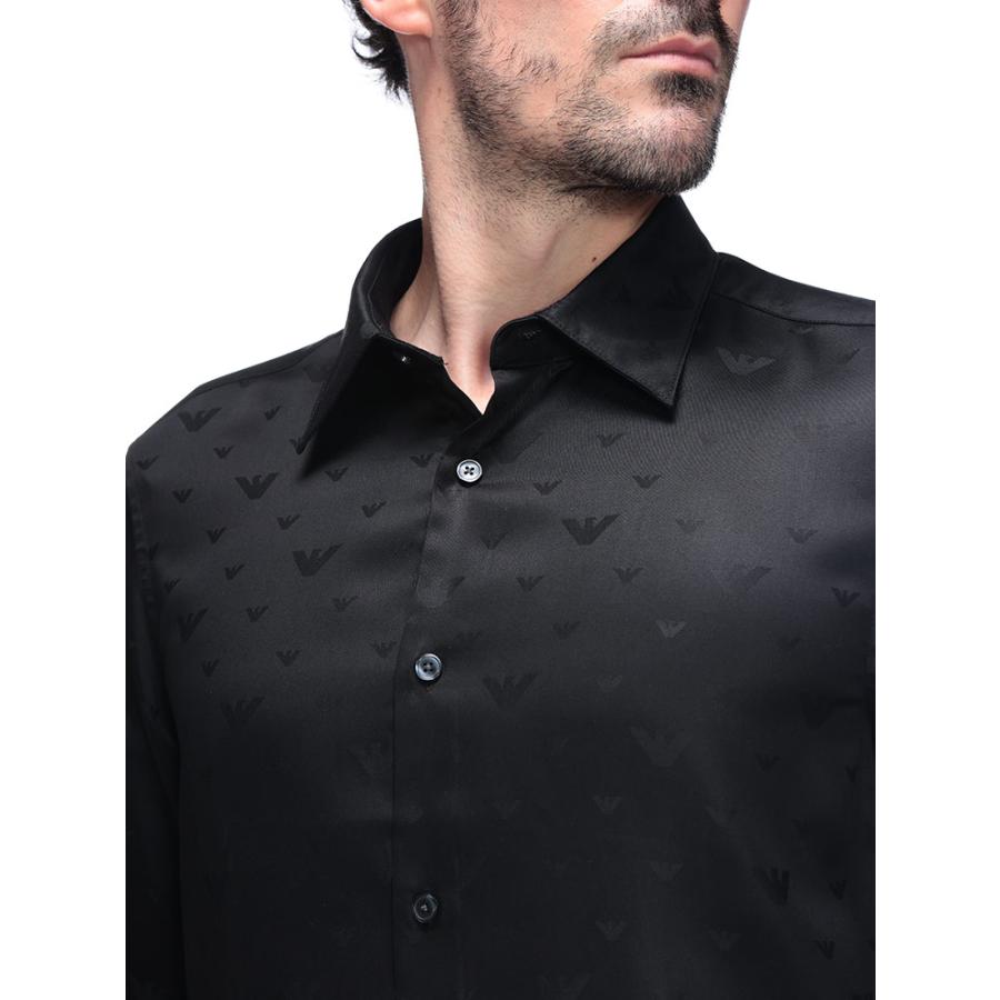 EMPORIO ARMANI エンポリオアルマーニ シャツ トップス イーグル総柄