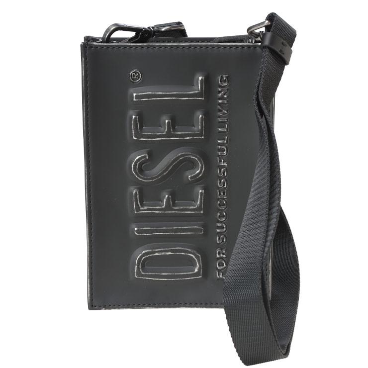 DIESEL（ディーゼル） バッグ メタルエフェクトロゴ スマートフォン