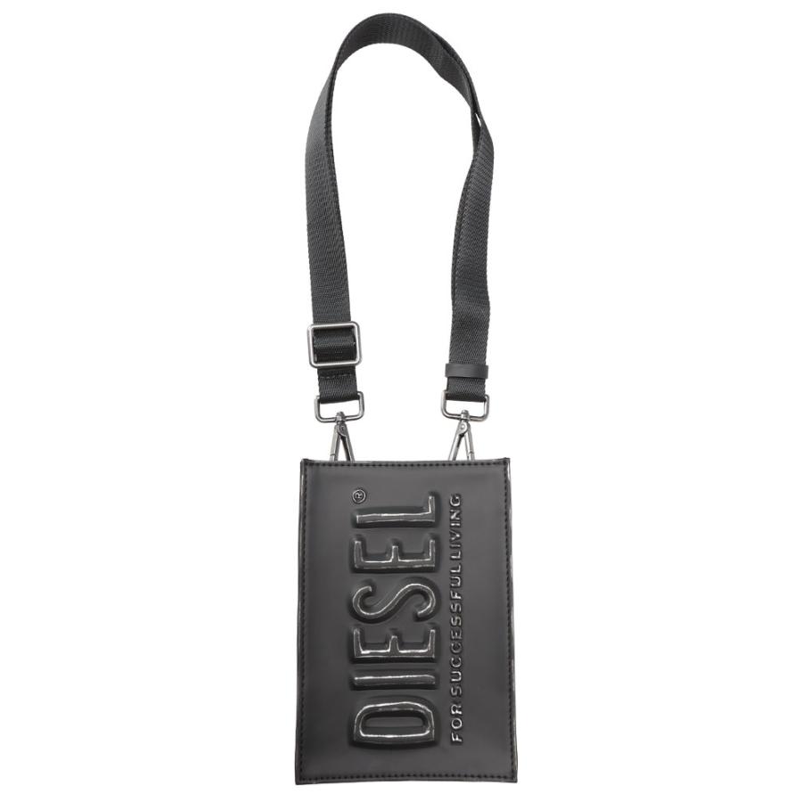 DIESEL（ディーゼル） バッグ メタルエフェクトロゴ スマートフォン