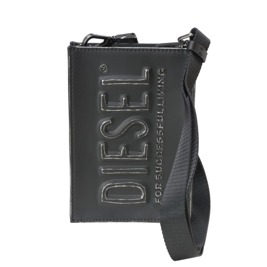 DIESEL（ディーゼル） バッグ メタルエフェクトロゴ スマートフォン