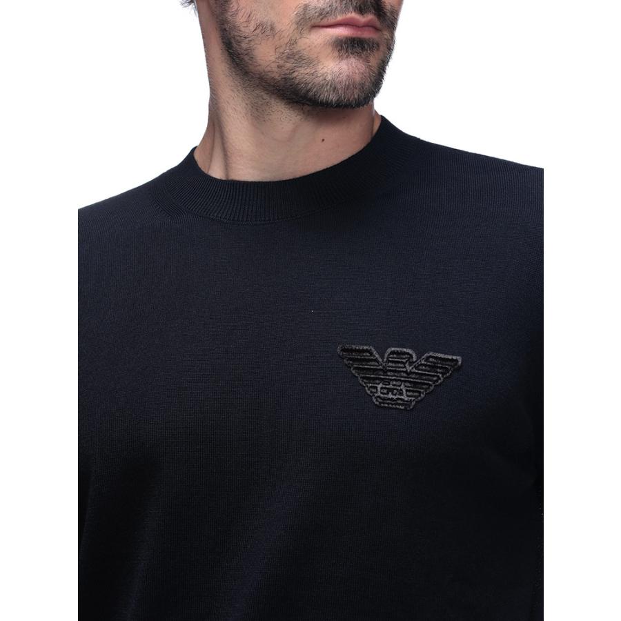 EMPORIO ARMANI エンポリオアルマーニ ニット トップス イーグルパッチ