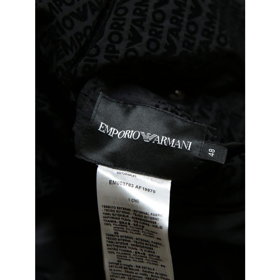 エンポリオアルマーニ メンズ ダウン アウター EMPORIO ARMANI ロゴ＆パターン リバーシブル ダウンブルゾン EAEM00378319870の画像