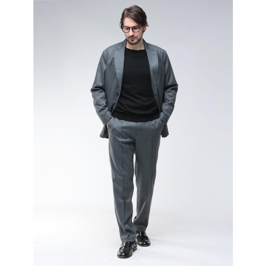 エンポリオアルマーニ メンズ ジャケット アウター EMPORIO ARMANI ストレッチウール セットアップ シングル カジュアルジャケット EAEM1012AF18507の画像