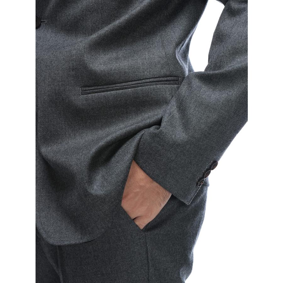 エンポリオアルマーニ メンズ ジャケット アウター EMPORIO ARMANI ストレッチウール セットアップ シングル カジュアルジャケット EAEM1012AF18507の画像