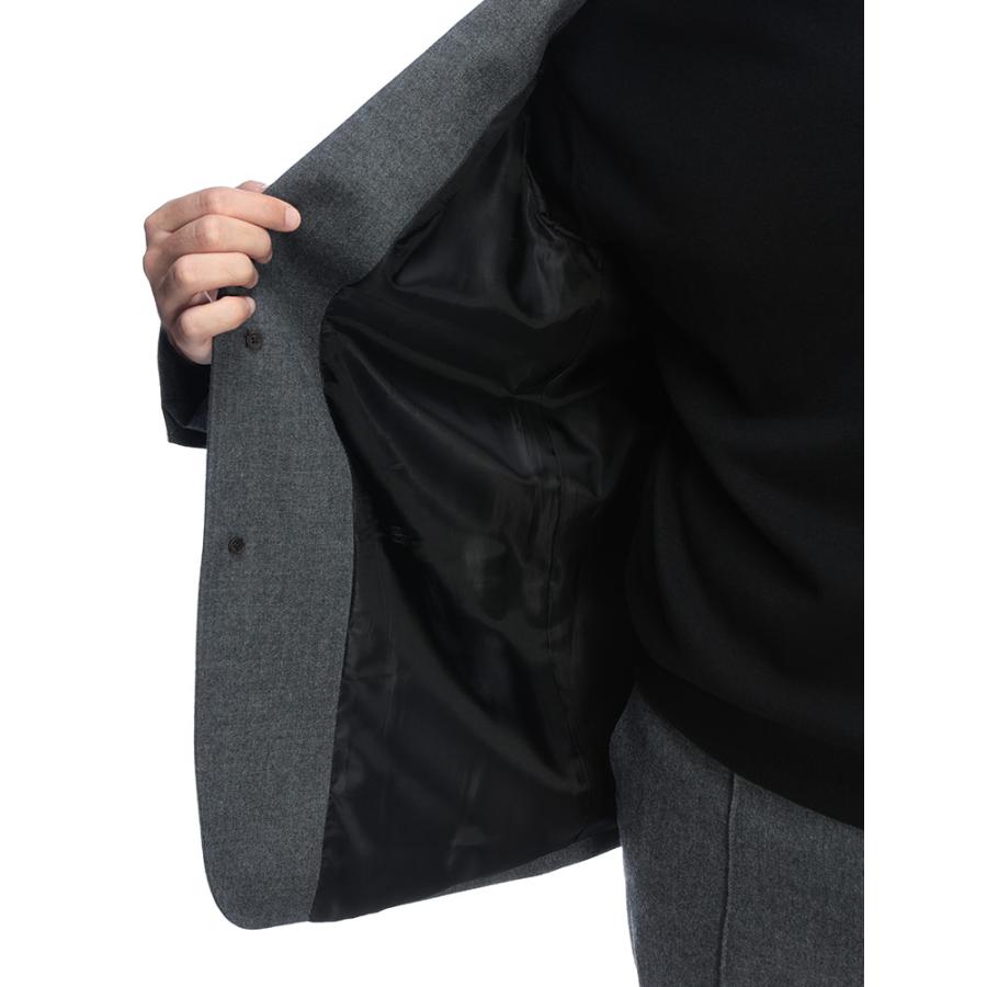 エンポリオアルマーニ メンズ ジャケット アウター EMPORIO ARMANI ストレッチウール セットアップ シングル カジュアルジャケット EAEM1012AF18507の画像