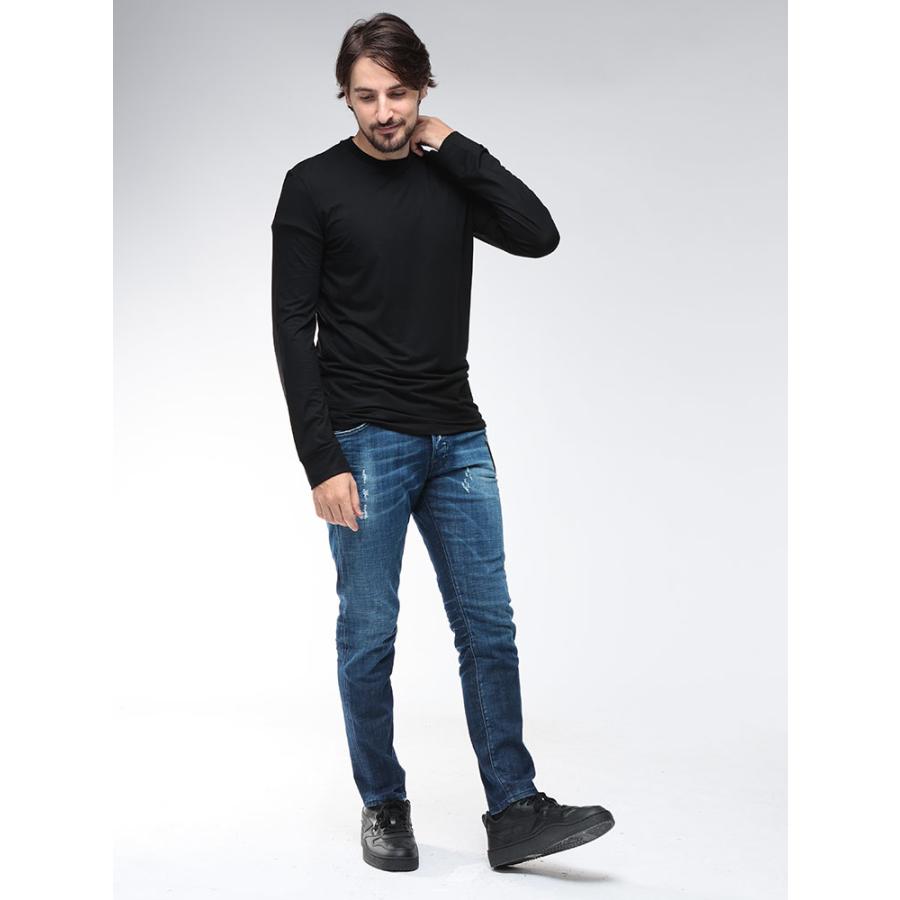 DSQUARED2（ディースクエアード） メンズ ロンT トップス クルーネック