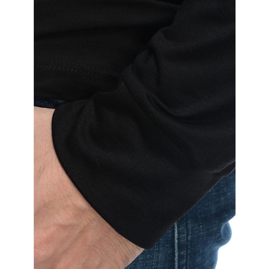 DSQUARED2 ディースクエアード　長袖　無地　ロンT ブラック　正規品 DSQUARED2 ディースクエアード 長袖 無地 ロンT ブラック 長袖 D