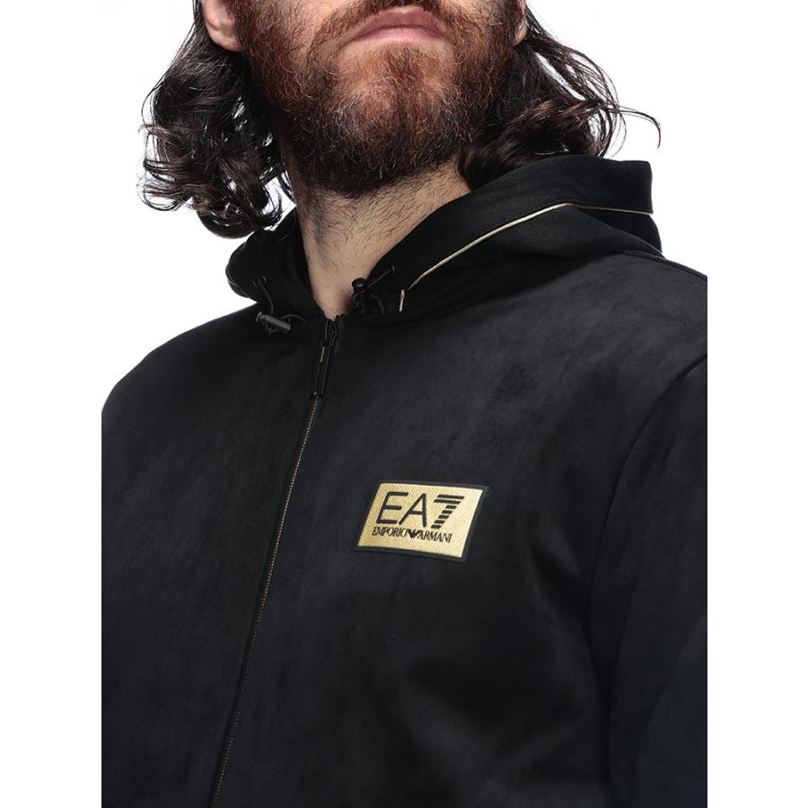 EMPORIO ARMANI 限定色フルジップアップフーディパーカー EMPORIO ARMANI エンポリオアルマーニ パーカー トップス ゴールド