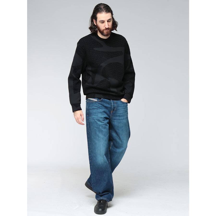 EMPORIO ARMANI エンポリオアルマーニ スウェット トップス フロッキー