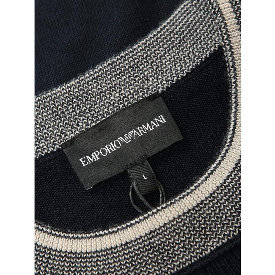 EMPORIO ARMANI エンポリオアルマーニ ニット トップス 胸ロゴ