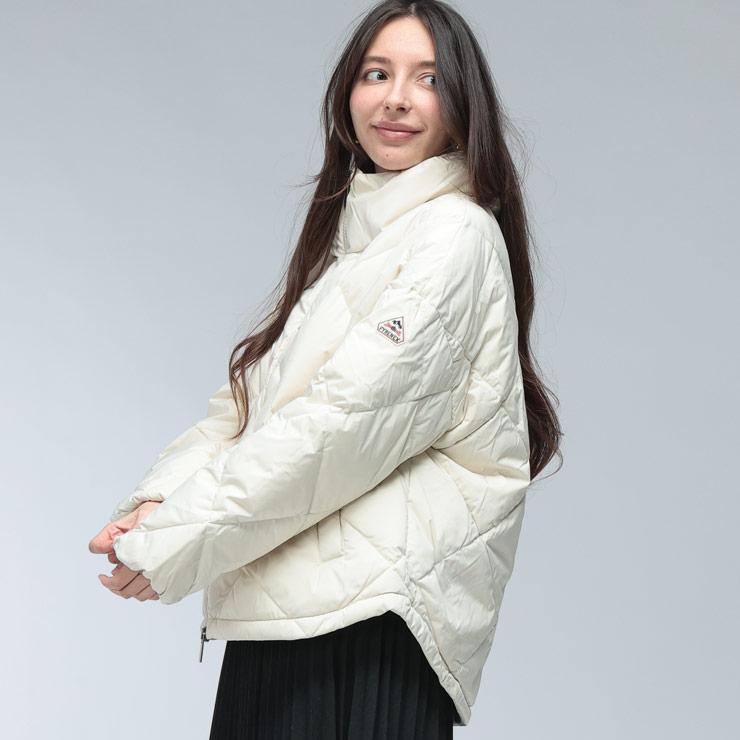 Pyrenex（ピレネックス） ダウン ブルゾン レディース ロゴ ボリューム